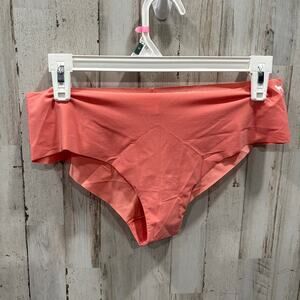 New Victorias Secret PINK Coral Cheekster Panty Seamless Underwear XL